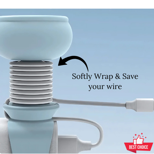 Wrapzy - Silicone Data Cable Organizer