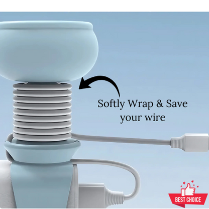 Wrapzy - Silicone Data Cable Organizer