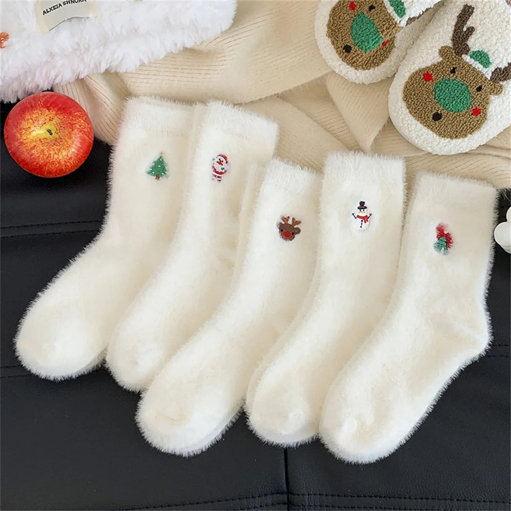 Snowflake Snugs Socks