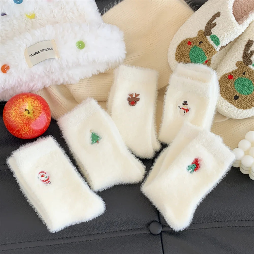Snowflake Snugs Socks