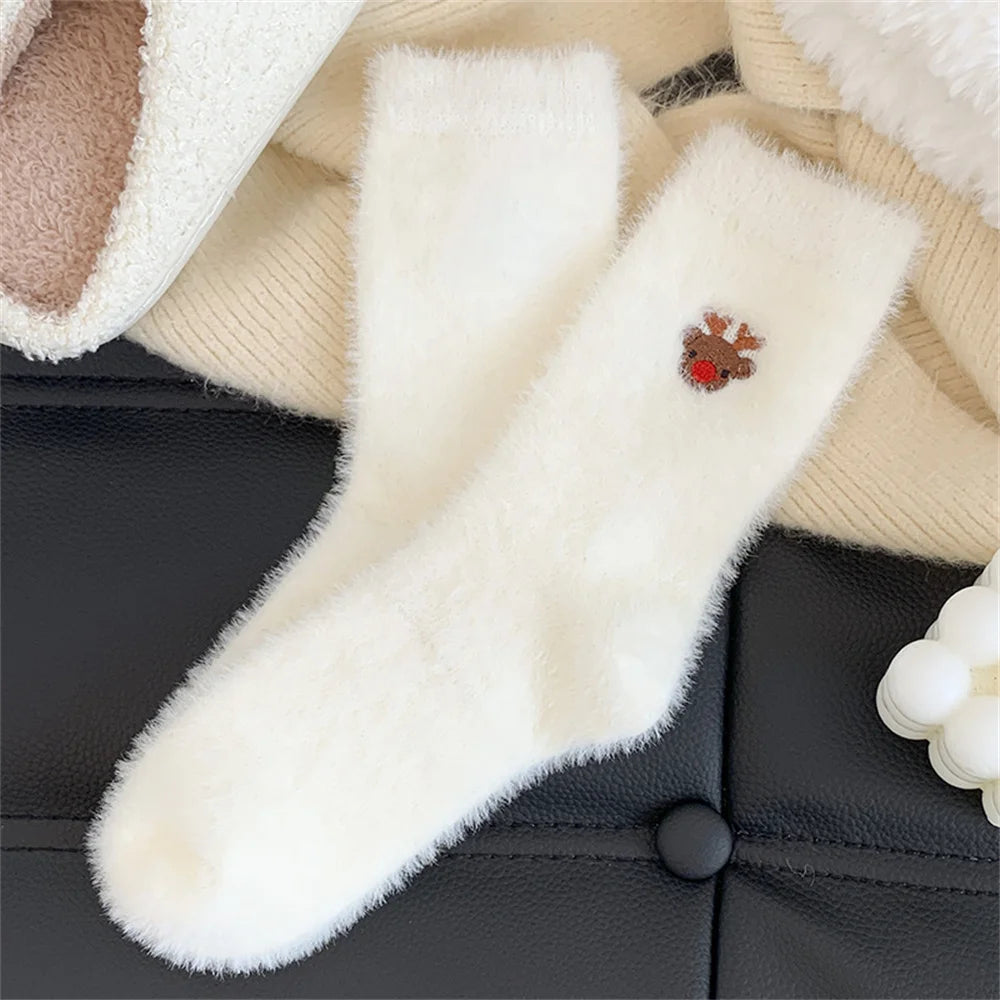 Snowflake Snugs Socks