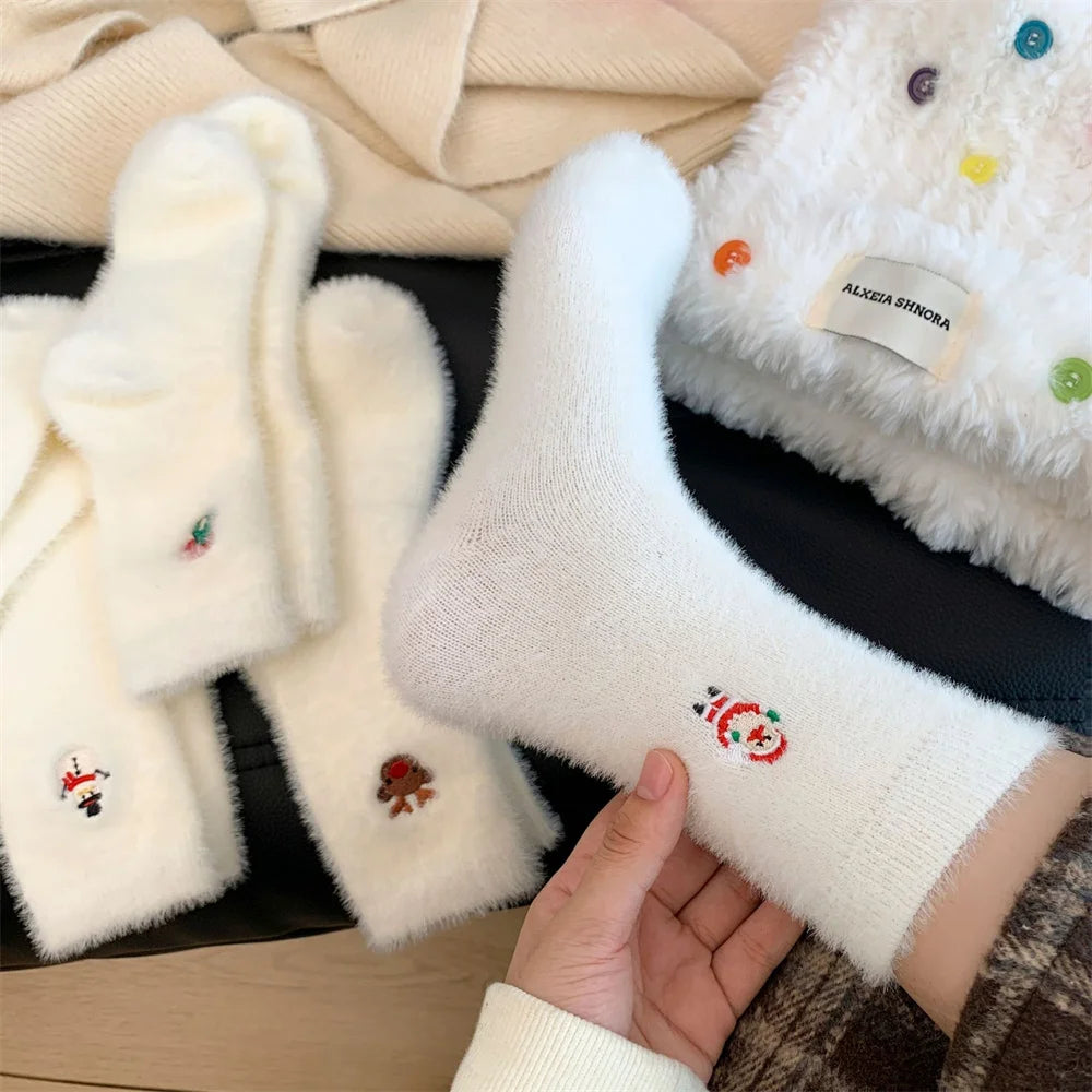Snowflake Snugs Socks