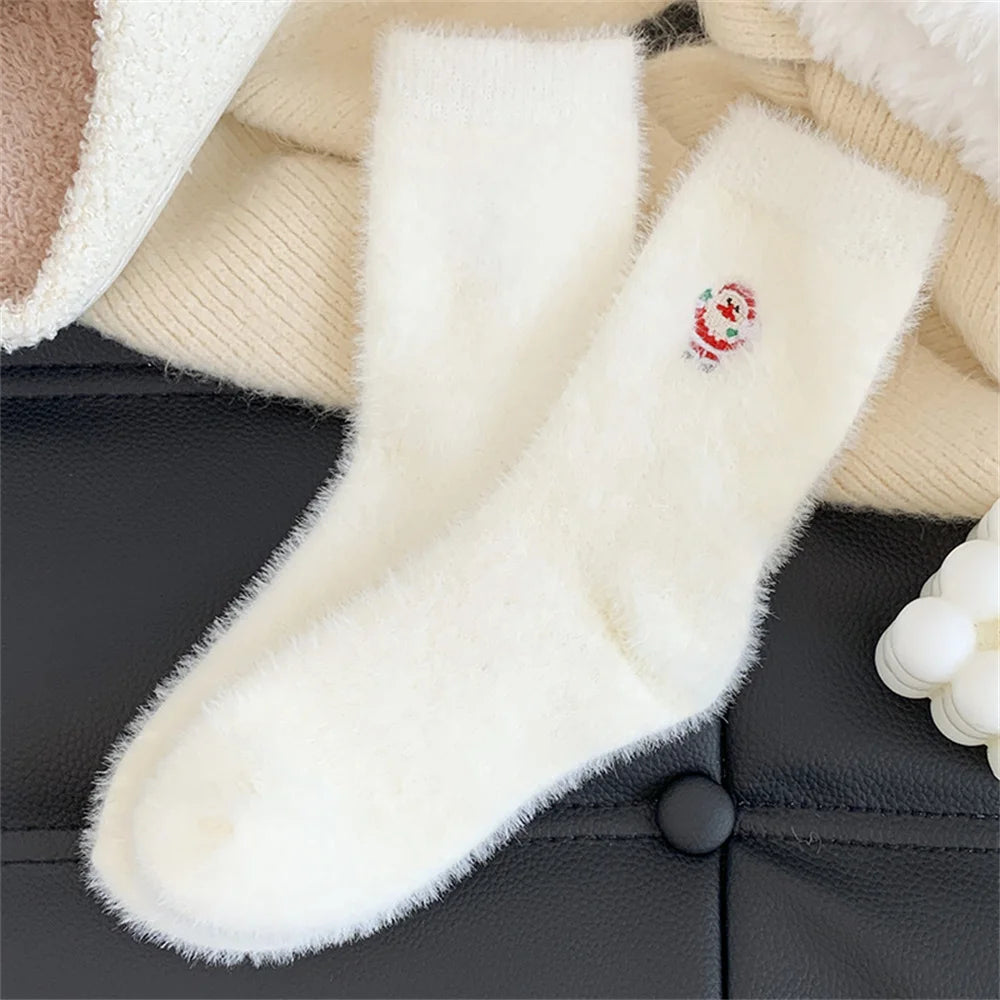 Snowflake Snugs Socks